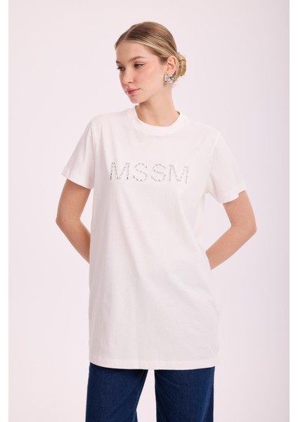 4877 Mssm Taşlı Tshirt fırsatları