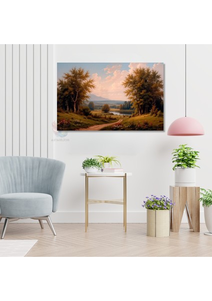 Kanvas Yatay Duvar Tablosu Kanvas Doga MANZARASI10 Ev Ofis Salon Modern Duvar Tablosu modelleri