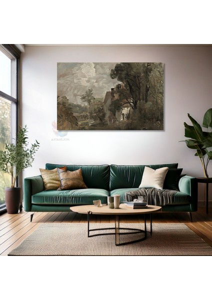 Kanvas Yatay Duvar Tablosu Kanvas Vintage Doga Manzarasi7 Ev Ofis Salon Modern Duvar Tablosu fiyatları