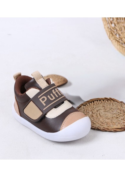 Ortopedik Ilk Adım Bebek Ayakkabısı Erkek Çocuk Spor Babet
