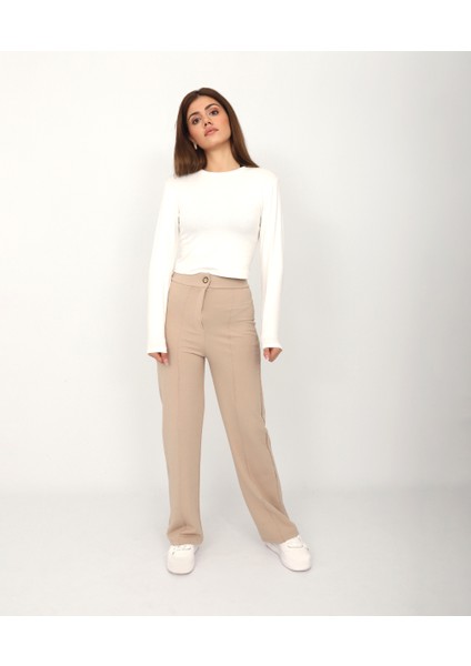 Kadın Kanvas Pantolon