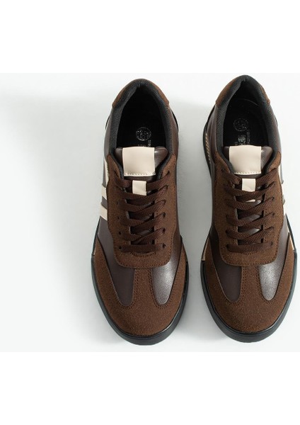 Kadın Sneaker Bağcıklı Spor Ayakkabı Tera - Kahverengi fırsatları