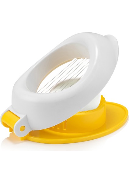 Yumurta Dilimleyici Sandviç Sofra Yumurta Peynir Dilimleme L-00123 Qlux Çelik Telli Dilimleyici