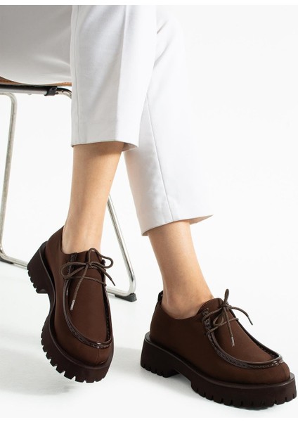 Kadın Yüksek Taban Loafer Arden - Kahverengi indirimleri