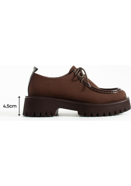 Kadın Yüksek Taban Loafer Arden - Kahverengi