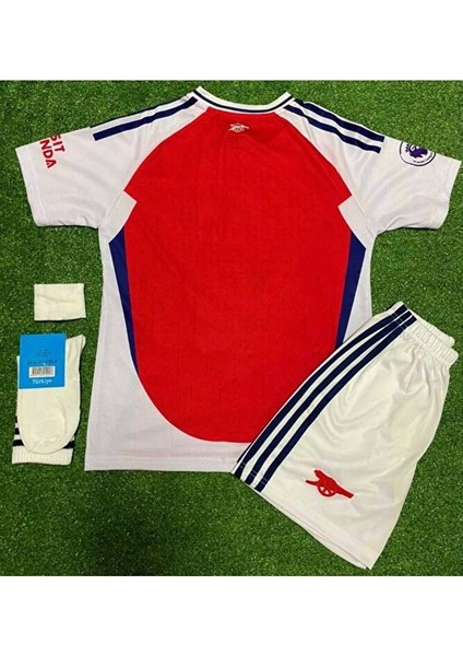 Arsenal Isimsiz Iç Saha Çocuk Forması Forma+Şort+Çorap 3lü Set