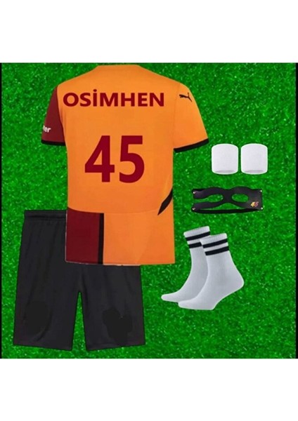5-Yıldızlı Galatâsarây./o.'s'i'm'h'e'n ./ 2024/25 Iç Saha Yeni Sezon Çocuk Forması 4'lü Set modelleri