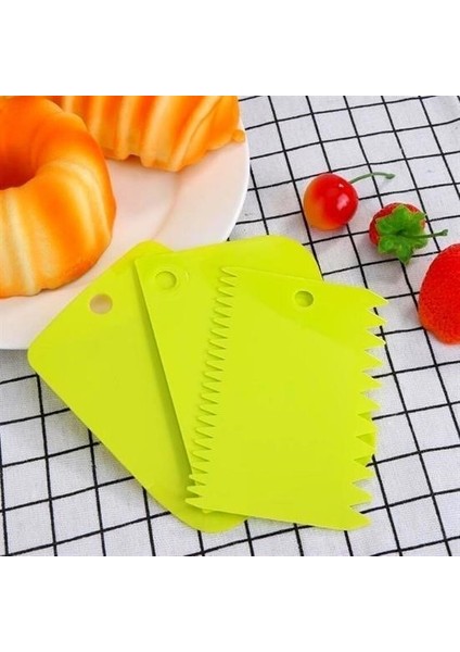 ® Pasta Hamur Şekillendirici Spatula Kesici Kazıyıcı Dekoratör Set fırsatları