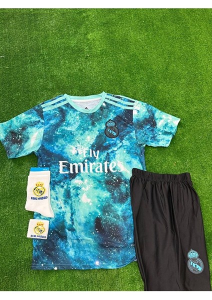 Realmadrid Özel Tasarım Galaxi Ronaldo Çocuk Forması 4 Lü Set fiyatları