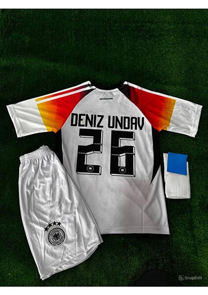 Almanya Milli Takım Deniz Undav Çocuk Forması 4 Lü Set