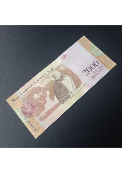 3996368F6C9F564DA2 Venezuela 2000BOLIVAR Çil Eski Yabancı Kağıt Para indirimleri