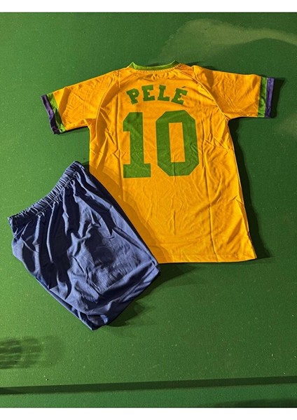 Brezilya Pele Futbol Çocuk Forması 4'lü Set fiyatları