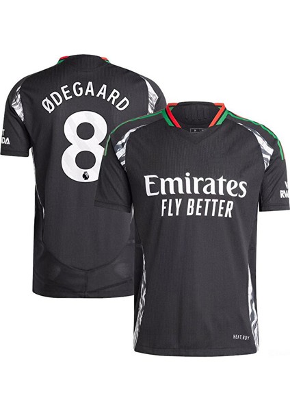 Martin Odegaard 8 2024/25 Yeni Sezon A.r.s.e.n.a.l Deplasman Siyah Forma fiyatları