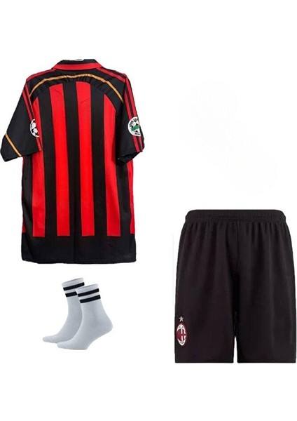 Milan 2007 Iç Saha Çocuk Kırmızı Forması