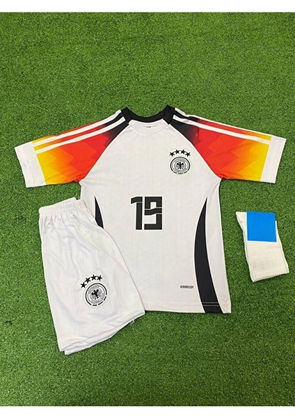 Almanya Milli Takım Sane Beyaz Çocuk Forması 4 Lü Set fiyatları
