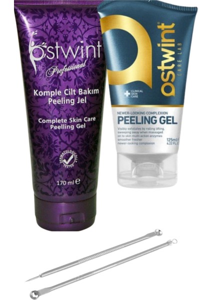 Soyulabilir Komple Cilt Bakım Peeling Jel 170ML Cilt Bakımı Peeling Gel 125ML