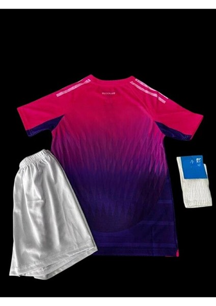 Almanya Milli Takımı # Isimsiz # Deplasman Pembe Çocuk Forması 4lü Set fiyatları