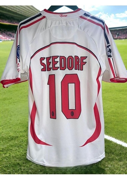Milan 2006/07 Seedorf 10 Yetişkin Forması Beyaz