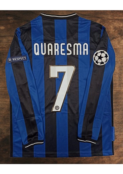 Quaresma Q7 Retro Inter/ac Madrid Finali 7 Uzun Kollu Forması
