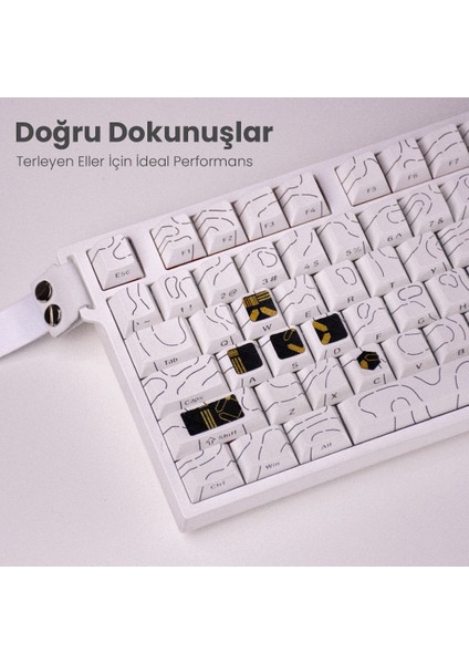 Universal Mouse Grip Tape - Kaymaz Bant Sarı Renk modelleri