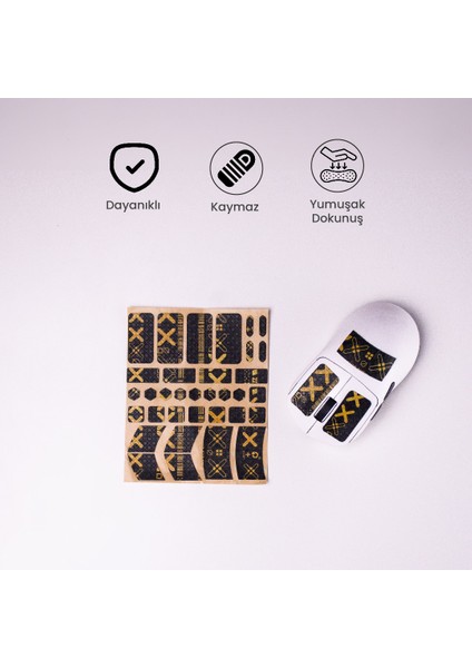 Universal Mouse Grip Tape - Kaymaz Bant Sarı Renk fırsatları
