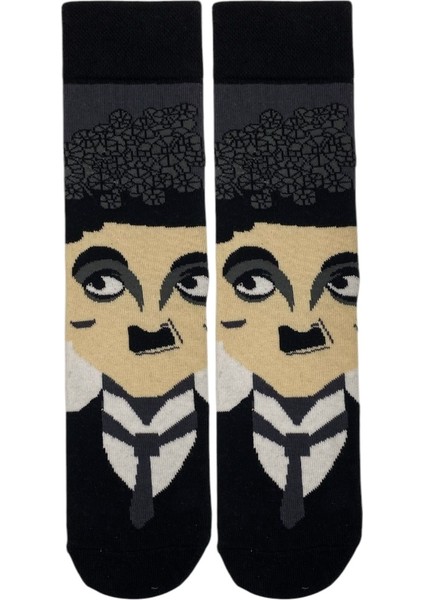 Charlıe Chaplın Soket Çorap One Sıze