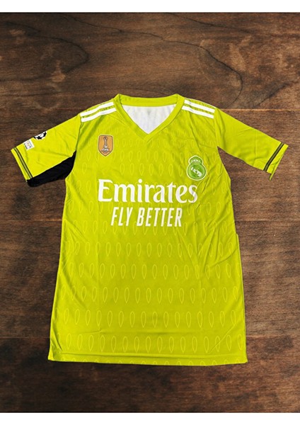 R€al Mædrid Özel Tasarım Courtois 1 Kaleci Çocuk Forması fiyatları