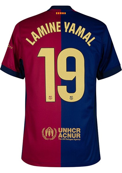 Lamine Yamal Yeni Sezonu 2024/25 B.a.r.c.e.l.o.n.a Iç Saha Parçalı Forması fiyatları