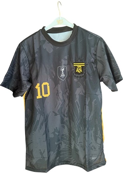 Arjantin Messi Siyah Tasarım Yetişkin Forması fiyatları