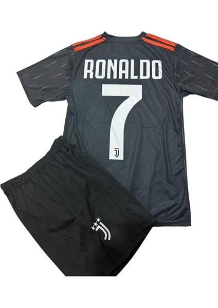 Juventus Ronaldo Çok Renkli Çocuk Forması 4 Lü Set