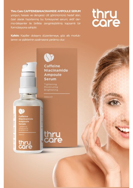 Caffeine&niacinamide Premıum Ampoule Serum Sıkılaştırıcı-Nemlendirici-Aydınlatıcı modelleri