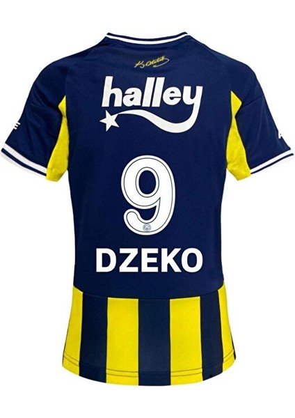 .f.e.n.e.r.b.a.h.ç.e. 2025/26 Iç Saha Çubuklu # Dzeko # Yetişkin Forması