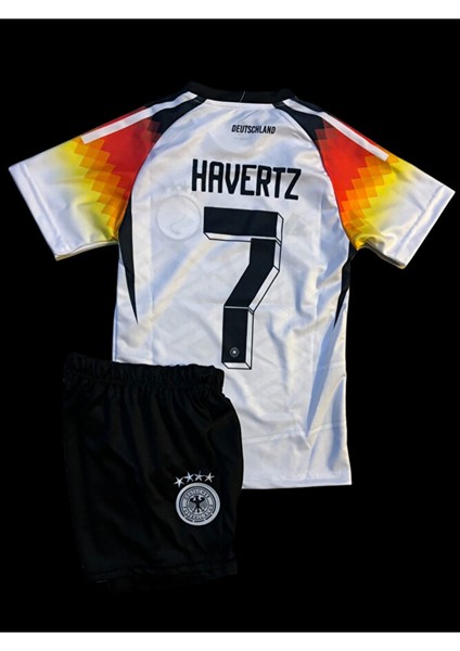 Almanya Milli Takım Iç Saha Havertz Çocuk Forması 4 Lü Set