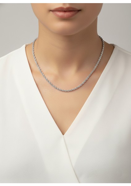 Paslanmaz Çelik Ince Burgu Kolye fiyatları