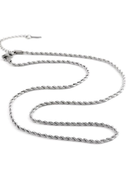 Paslanmaz Çelik Ince Burgu Kolye modelleri