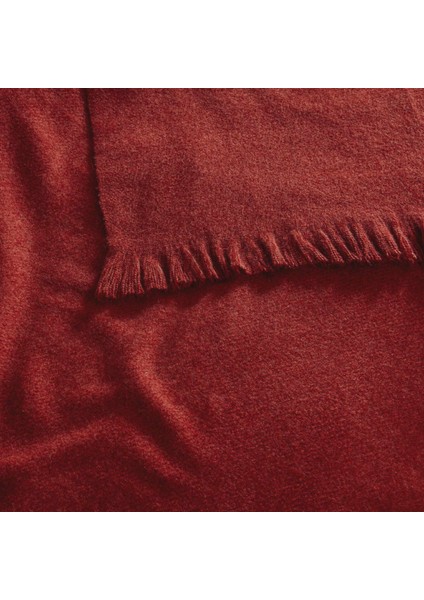 Lunea Throw / Tv Battaniyesi Bordo Tek Kişilik fiyatları