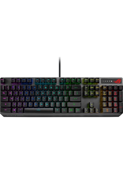 Rog Strix Scope Rx Aura Sync Mekanik Blue Switch Rgb Kablolu Gaming Klavye(Outlet)