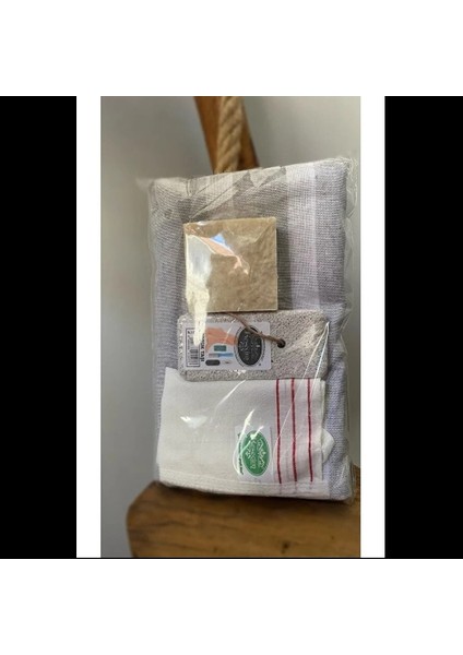 Gelin Damat Hamam Banyo 4'lü Set