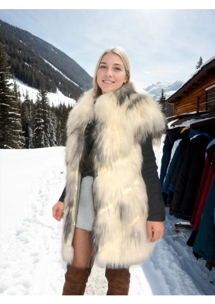 Kadın Hakiki Deri ve Kürk - Bej