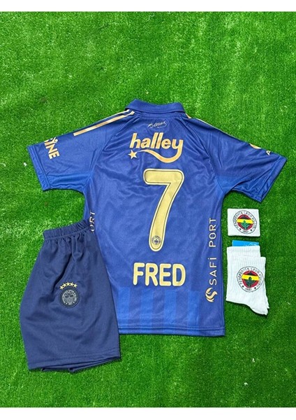 Fenerbahçe 2026 Sezonu Alternatıf Yakalı # Fred # Çocuk Forması