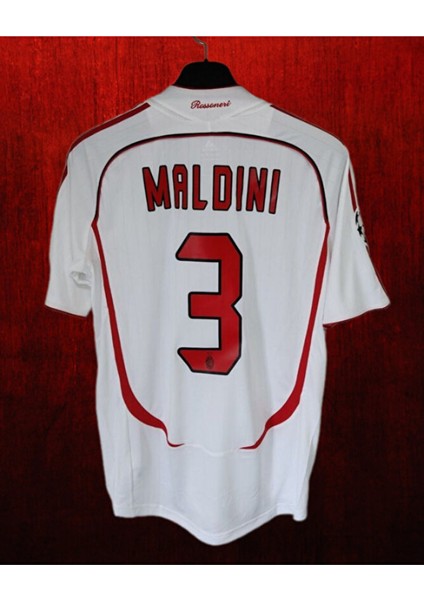 Mılan 2006/07 Beyaz Kısa Kol / Maldını / Yetişkin Forması