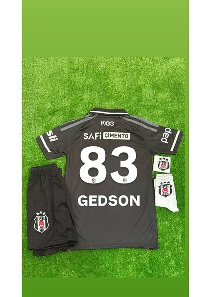 /b/e/ş/i/k/t/a/ş/ 2025/26 Alternatıf Yakalı # Gedson Fernandes # Çocuk Forması 4lü Set