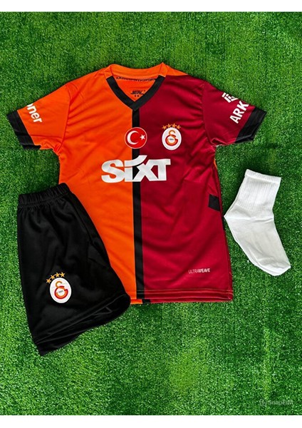 2024/2025 Sezon Victor OSIMHEN45 Iç Saha Parçalı Yeni Sezon Çocuk Futbol Forması 4'lü Set Maskeli fiyatları