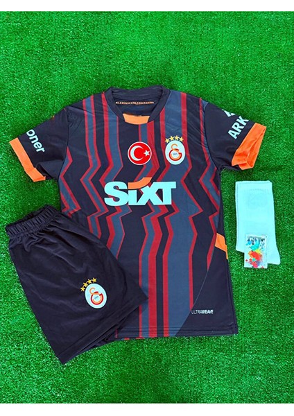 Galatasaray. Yeni Sezon Icardi Siyah Çocuk Futbol Forması fırsatları