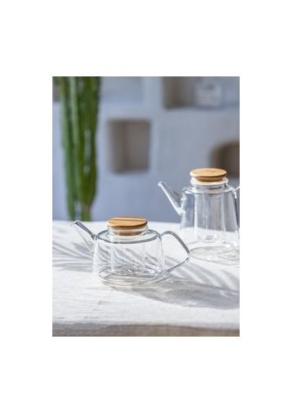 Bambu Kapaklı Süzgeçli Demlik 600 ml modelleri