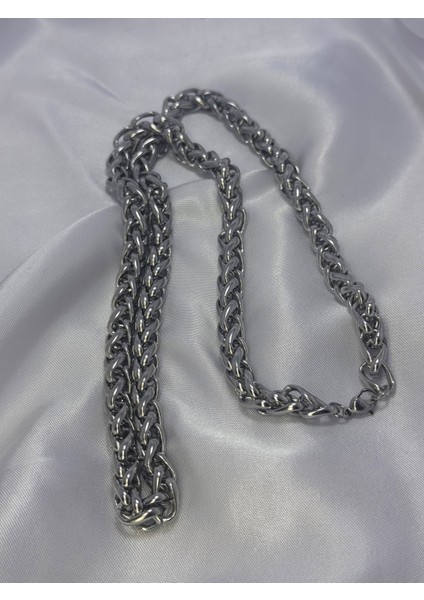 Kalın Zincir Erkek Çelik Kolye