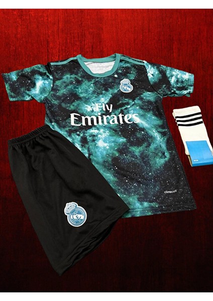 Yeni Sezon Galaxy Yıldızlı Konsept Cr7 Ronaldo Çocuk Forması (Forma Şort Çorap) fiyatları