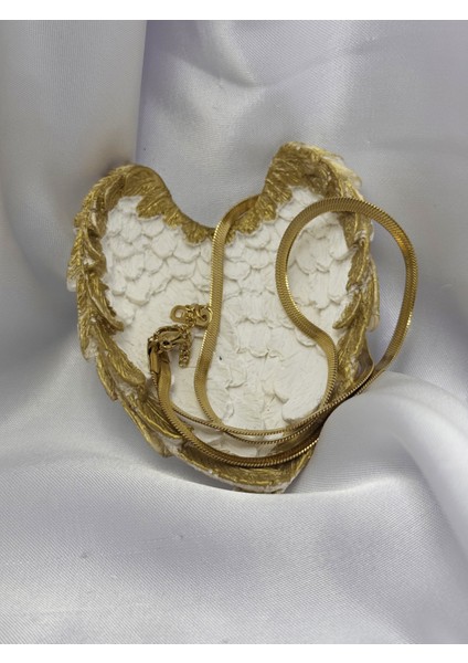 Çelik Italyan Zincir Kolye