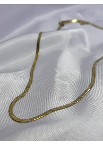 Çelik Italyan Zincir Kolye