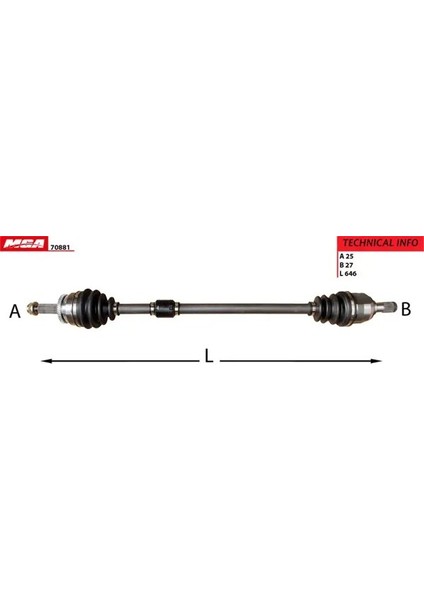 70881 On Aks Sol 495001R300